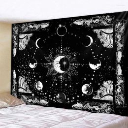 Tapestries Sun Moon Mandala Tapestry Witchcraft Bohemian Decorative Hippie Living Room Home Decoration Mattress