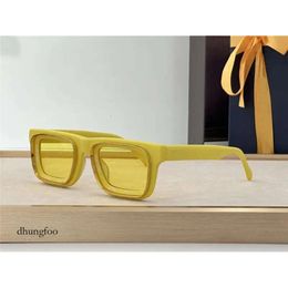 Square Sunglasses Yellow/Yellow Lenses Men Women Summer Shades Sunnies Lunettes de Soleil UV400 Eyewear 672c