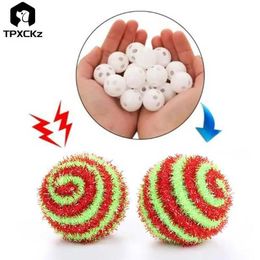 Kitchens Play Food 10 pieces of 24mm circular plastic horn bell ball squeezer baby toy DIY beads noise generator fun dog accessory toy S24516