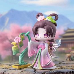 Blind box Pop Mart Chinese Paladin Traditional Instrument Series Blind Box Kawaii Action Animation Character Toys and Hobbies Caixas Supresa Gifts WX WX