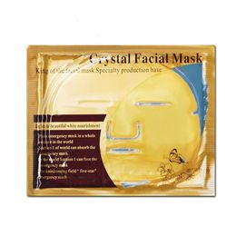 Moisturising Gold Face Mask Crystal Collagen Gold Powder Facial Masks & Peels King Of The Facial Mask Makeup Skin Care Cosmetics DHL