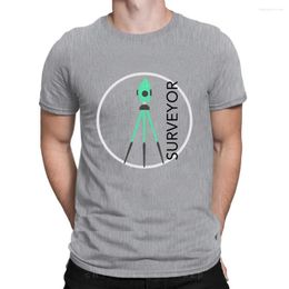 Men's T Shirts Shirt Surveyor In Green The Crazy Stylish Cotton Customise Men Tops Summer