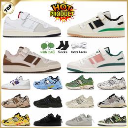 Comforts Casual Shoes Bad Bunny Forum Low x Classic black men designer shoes women Brown Walking daddy cheap Green white Trainers fashion Sneakers Outdoor Top 36-45