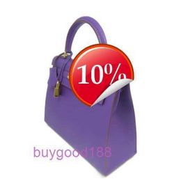 Top Ladies Designer eKolry Bag 25 2 Way Shoulder Handbag T PN 004GW Chevre Purple