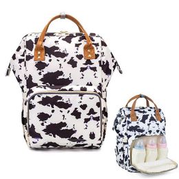 Diaper Bags Brand LEQUEEN Nappy Backpack Bag Mummy Large Capacity Stroller Bag Mom Baby Multi-function Waterproof Outdoor Travel Diaper Bags Y240515