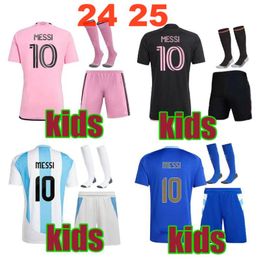 24 25 MESSIS Soccer Jerseys kids football kits 2024 2025 baby football shirts