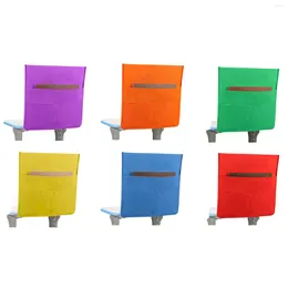 Storage Bags 6 Pieces Chair Pocket Organiser Desk Stationery Bag For Travel