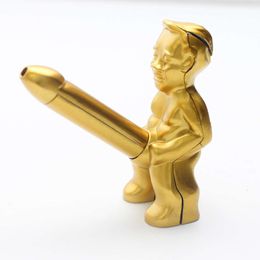 Little Old Man Creative Funny Lighter Iate Straight Flame Personality Cigarette Lighter Men Gift Wholesale