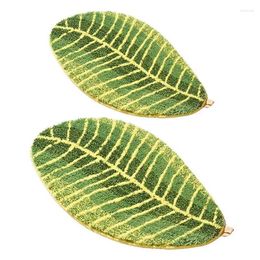 Carpets Leaf Bathroom Rug Mat Shape Bath Plant Tufted Super Absorbent Non Slip Floor Carpet For Crafts