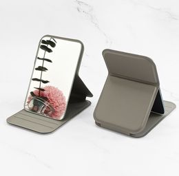 Folding Makeup Mirror High-quality Portable vanity Mirror Single-side Creative Women Solid Colour Makeup Mirror