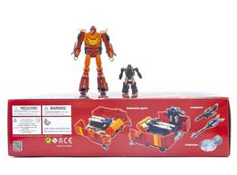 Transformation toys Robots New Transformer Robot Toys MechFansToys MS-19C MS 19C Rodimus Prime War Damage Ver.MFT Hot Rod Action Picture Toy Inventory WX