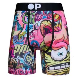 Psds Boxer Shorts Mens Designer Underwear Beach Shorts Boxer Sexy Underpants Printed Underwear Soft Boxers Breathable Swim Trunks Branded Male 754