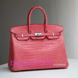 AA Briddkin Top Luxury Designer Totes Bag Stylish Trend Shoulder Bag Barbie Chic Bag Pink with Silver 35cm Womens Handbag