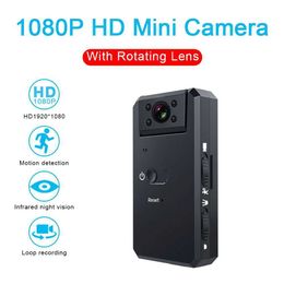 Sports Action Video Cameras MD90 1080P Mini Night Vision Camera Outdoor Sports Bicycle Camera Action Camera Voice Recorder Portable Human Camera B240516