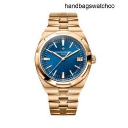 VacherosConstantinn Watch Swiss Watches Automatic Zongheng Four Seas Series 2024 18k Pink Gold Mechanical Mens 4500v Frj