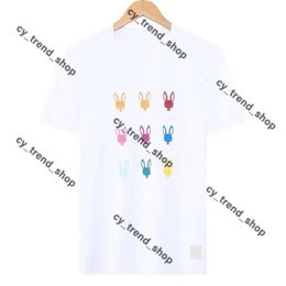 Psyco Bunny Summer Polo Casual T Shirt Mens Womens Skeleton Rabbit 2024 New Design Multi Style Men Shirt Fashion Designer Tshirt Couple Short Sleeve Man Tops 546