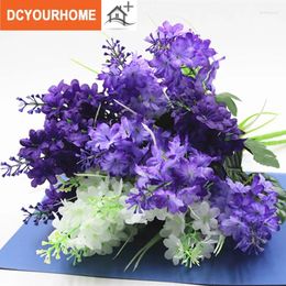 Decorative Flowers 5 Hyacinth Artificial Fake Clam Bouquets Home Decorations Wedding Christmas Party Balls