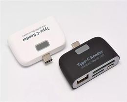 New USB 31 Type C Hub TF SD Micro USB Port Adapter Combo Card Reader with OTG Function for Android Phone PC7461350