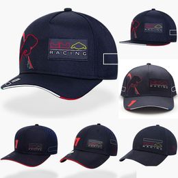 Motorcycle Apparel 2023 F1 Racing Caps Forma 1 Team Logo Baseball Cap Brand New Fl Embroidered Sun Hat Fashion Casual Mens Hats Drop D Otw2F