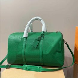 10A Fashion Duffel 45cm Closure Bags Designer Canvas Large Zipper Shoulder Kee Handbag Luggage Outdoor Luxury Women Men Capacity Bag To Khue