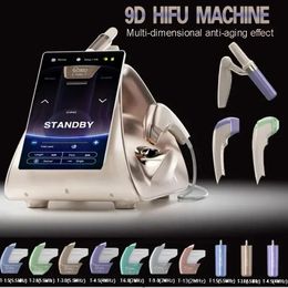 Clinic use 9D hifu wrinkles removal sking lift slimming HIFU Ultrasound Face Eyelid Face Lift Wrinkle Removal body shape Facial Lifting Skin Tightening machine