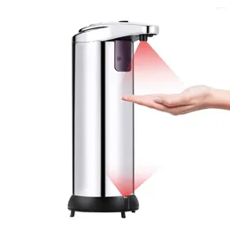 Liquid Soap Dispenser 250ml Intelligent Automatic Bathroom For Kitchen Foam Touchless Hand Sanitise