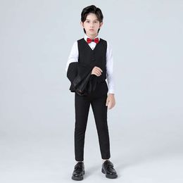 Wedding For Boys Children Photography Performance Formal Kids School Graduation Suit Girls Piano Ceremony Costume