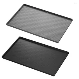 Bath Mats Under Sink Silicone Kitchen Tray Absorbent For Drips Leaks Spills Waterproof No Slip And Easy To Clean Pads