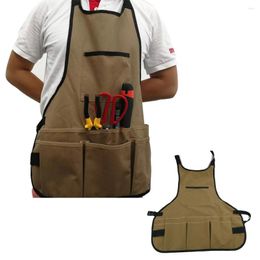 Storage Bags Apron 10 Pocket Tool Bag Construction Woodworking Gardening Craft Mechanic 600D Oxford Cloth For Organizer Kit