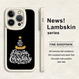 Sheepskin Rubber Shockproof Phone Case for iPhone(B203)