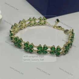 swarovski bracelet Designer Swan Bracelet Jewelry Woman Original Quality Luxury Fashion Bangle Simple Tennis Bracelet Swarovski Jewelry Row Diamond Bracelet