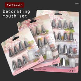 Baking Tools 3 Size Russian Icing Cream Piping Nozzles Cake Decoration Confectionery Decor Tips Pastry Set 1 Cupcake Tool Kit