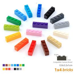 Other Toys 300 pieces of 1x4 point DIY building blocks thick digital blocks childrens education creative toys size compatible with 3010 S245163 S245163