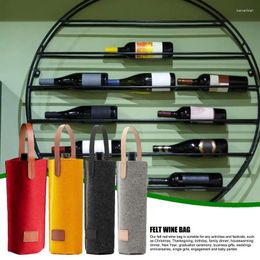 Storage Bags Wine Bag Easy To Carry Bottle Carrier Padded Cooler Gift For Lovers Or Wedding Holder