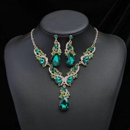 Stylish Women's Diamond Pendant Necklace 14K Gold Gemstone Designer necklace INS Style necklace Emotional Gift Jewellery Alloy Jewellery Gift box