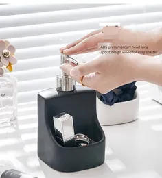 Liquid Soap Dispenser Ceramic Hand Sanitizer Bottle Press Detergent Shampoo Separate Bathroom Portable Dispensers