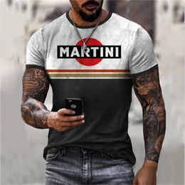 Men's T-Shirts Harajuku T Shirt Fashion for Men 3D Print Brand Design Racing Motorcycles Strtwear Oversize Male Clothes Short Slve Clothes T240515