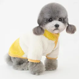 Dog Apparel Pet Sweaters Letter Print Keep Warmth Soft Texture Fashion Dogs Coat Outfits For Autumn Clothes