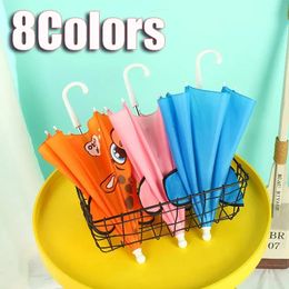 Cute Cartoon Children Umbrella Animation Creative Longhandled 3D Ear Modelling Kids for Boys Girls 240516