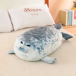 Stuffed Plush Animals 100cm sealed pillow plush toy doll muscle weakness repair fun mischievous leopard Q240515