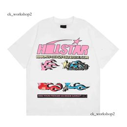 hellstarts shirt hellstart t shirt hellstarrs Luxury Brand Men's Fashion Original Design Hip Hop Tees Cotton High Quality Graphic T Shirt Classic Vintage 24ss 720