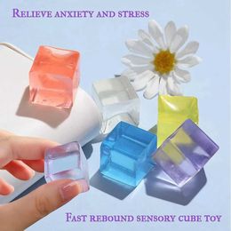 Decompression Toy 12 ice cube toy parties help with pressure ball soft squeezing anxiety squeezing perception cube childrens toys adult ADHD autism B240515