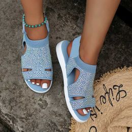 Sandals Summer Womens Flat Elegant Fashion Luxury Designer Best Selling Free Shipping and Low Price Plus Size H240516
