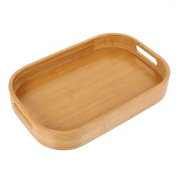 Plates Restaurant Serving Trays Bamboo Storage Rustic Wedding Decorations Simple Severing