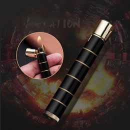 HONEST ZHIYAN Can Put Cigarette Box To Store Mini Cigarette Shaped Grinding Wheel Cylinder Iatable Lighter Gift Wholesale