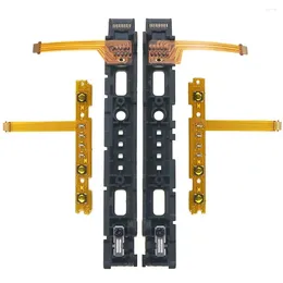 Wall Clocks Replacement LR Slide Left Right Slider Rail With SL SR Flex Cable For Nintend Switch NS Joy-Con JoyCon Controller