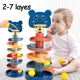 Other Toys Developing game Montessori rolling ball baby toy education toy Montessori activity baby stacking toy 1 2 3 years S245163 S245163