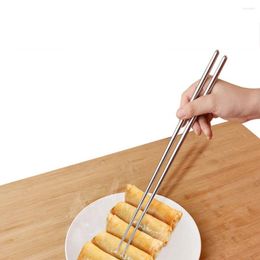 Kitchen Storage ROSENICE Of Stainless Steel Extra Long Inch Pot Chopsticks Cooking Frying Noodle