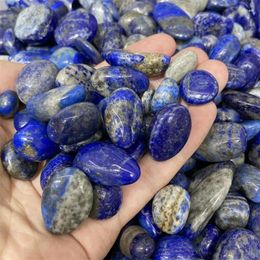 Decorative Figurines 500g Natural Lapis Lazuli Tumbled Stones For Wicca Reiki Healing Crystals Polished Energy Chakra Stone Ornament