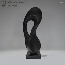 Decorative Figurines Light Luxury Modern Abstract Sculpture. Model Room Living Home Decoration El Porch Decoration.